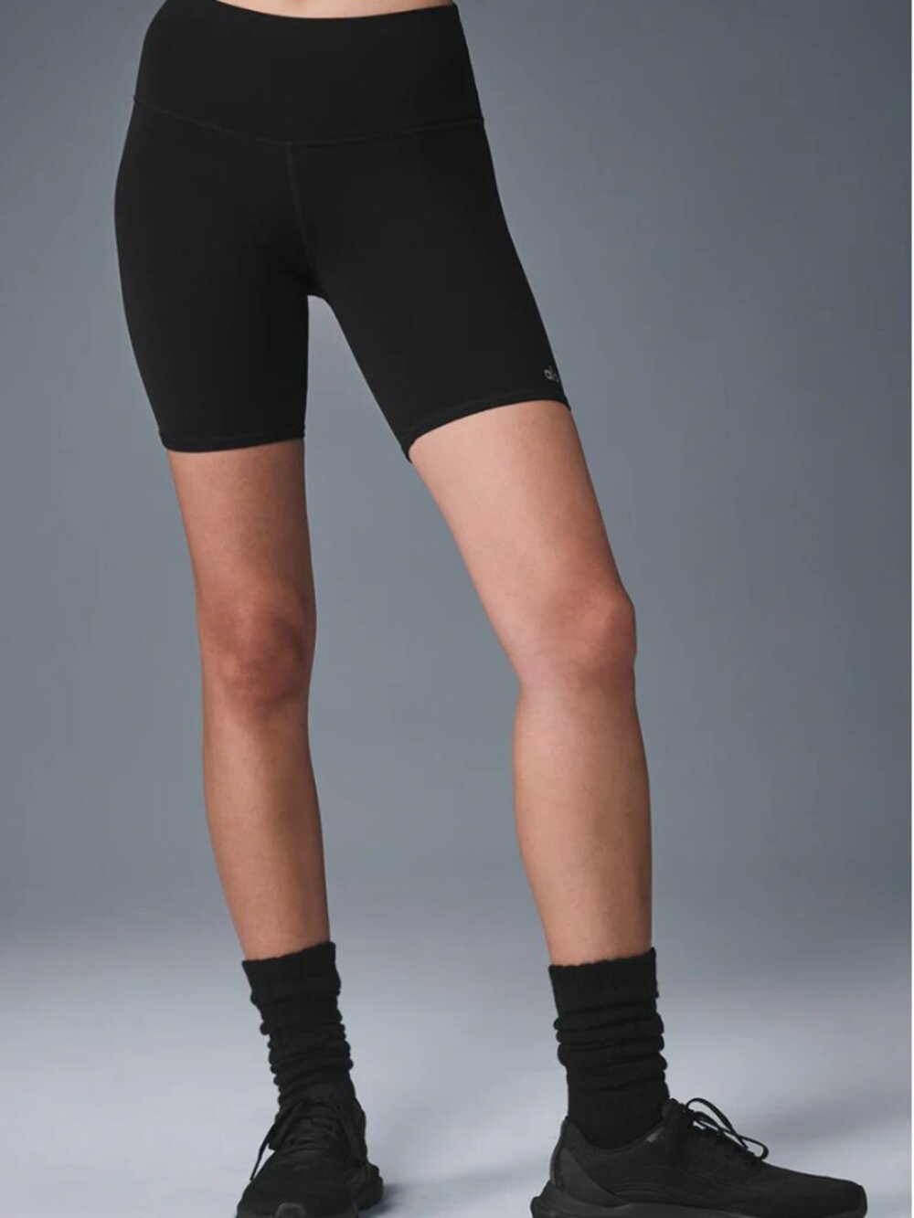 ALO Highwaist Biker Short 7" - Picture 2 of 6